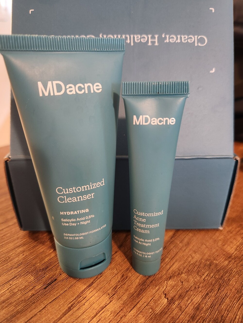 Acne Hydrating Cleanser & Acne Treatment Cream